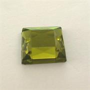 P.CUC.ACRILICA CARRE'10X10MM VERDE OLIVINE (29)