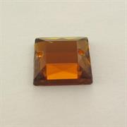 P.CUC.ACRILICA CARRE'10X10MM TOPAZIO BRUCIATO (13)