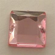 P.CUC.ACRILICA CARRE'14X14MM ROSA CHIARO (17)