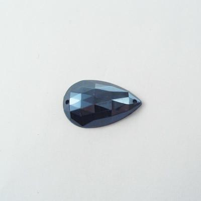 P.CUC.ACRILICA GOCCIA 16x26MM EMATITE (A21)