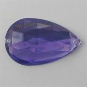 P.CUC.ACRILICA GOCCIA 16x26MM VIOLA TANZANITE (11)