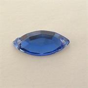 P.CUC.ACRILICA NAVETTA 7x15MM ZAFFIRO (24)