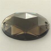 P.CUC.ACRILICA OVALE 18x25MM FUME'(30)