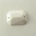P.CUC.ACRILICA RETTANGOLO 13x18MM BIANCO GESSO (A210)