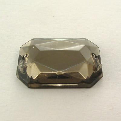 P.CUC.ACRILICA RETTANGOLO 13x18MM FUME'(30)