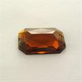P.CUC.ACRILICA RETTANGOLO 13x18MM TOPAZIO BRUCIATO (13)