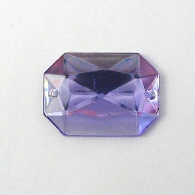 P.CUC.ACRILICA RETTANGOLO 13x18MM VIOLA TANZANITE (11)