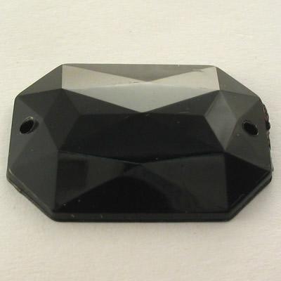 P.CUC.ACRILICA RETTANGOLO 18x25MM NERO (1)
