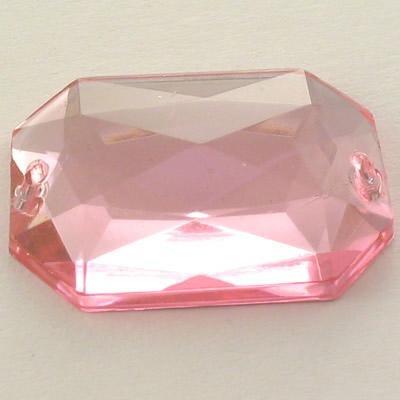 P.CUC.ACRILICA RETTANGOLO 18x25MM ROSA CHIARO (17)
