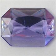 P.CUC.ACRILICA RETTANGOLO 18x25MM VIOLA TANZANITE (11)