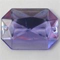 P.CUC.ACRILICA RETTANGOLO 18x25MM VIOLA TANZANITE (11)