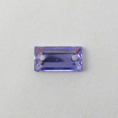 P.CUC.ACRILICA RETTANGOLO 5x10MM VIOLA TANZANITE (11)