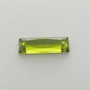 P.CUC.ACRILICA RETTANGOLO 5x15MM VERDE OLIVINE (29)