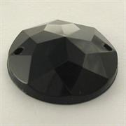 P.CUC.ACRILICA TONDO 18MM NERO (1)