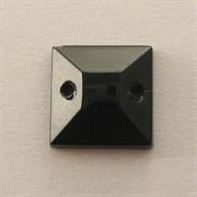 P.CUC.VETRO CARRE'8X8MM NERO