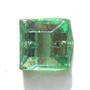 P.CUC.VETRO CARRE'8X8MM PERIDOT 245