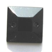 P.CUC.VETRO CARRE'10X10MM NERO