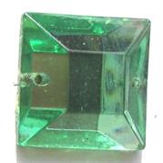 P.CUC.VETRO CARRE'12X12MM PERIDOT 245