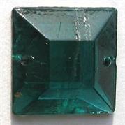 P.CUC.VETRO CARRE'12X12MM SMERALDO 312