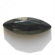 P.CUC.VETRO NAVETTA 14X5MM NERO 850