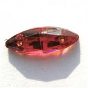 P.CUC.VETRO NAVETTA 14X5MM ROSA SCURO 340