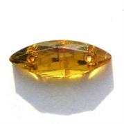 P.CUC.VETRO NAVETTA 14X5MM TOPAZIO 112