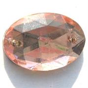 P.CUC.VETRO OVALE 16X11MM ROSA CHIARO 334