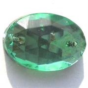 P.CUC.VETRO OVALE 16X11MM PERIDOT 245