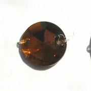 P.CUC.VETRO TONDO 10MM TOPAZIO BRUCIATO