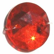 P.CUC.VETRO TONDO 16MM ARANCIONE 368