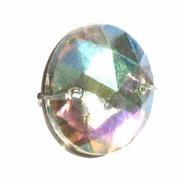 P.CUC.VETRO TONDO 16MM CRISTALLO AB 101