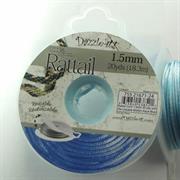 BOBINA CODA DI TOPO 1,5MM ACQUAMARINA DA 18,3 METRI (75521671-24)