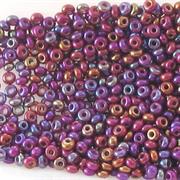 ROCAILLES BOEMIA 11/0 ROSSO IRIDATO SFUSO