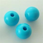 RESINA TURCHESE PERLA LISCIA 12MM (1504-305C)