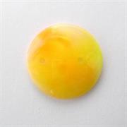 RESINA VARIEGATA GIALLO/ARANCIO DISCO 30MM