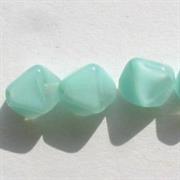 ROMBETTO VETRO BOEMIA 6MM VERDINO ACQUA