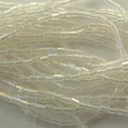 TUBI BOEMIA 1 CRISTALLO IRIS (filo da 50cm)