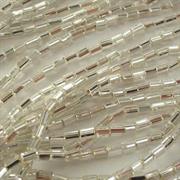 TUBI BOEMIA 1 ARGENTO METALLICO (filo da 50cm)