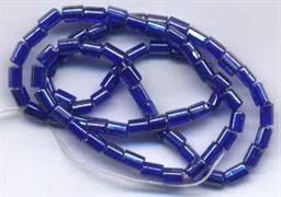 TUBI BOEMIA 1 BLU LISTER (filo da  50cm)