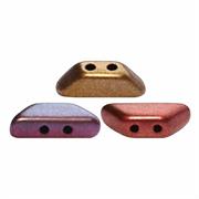 TINOSï¿½ PAR PUCAï¿½ 4X10MM A 10 GR.YELLOW GOLD MET.IRIS (50 PZ.CA)