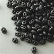 TWIN BEADS 2,5X5MM CHIARO DI LUNA SATIN (67901012)