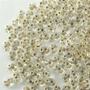 TWIN BEADS 2,5X5MM ORO ANTICO TOSCA (67902005) (68106)