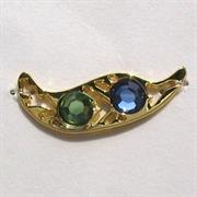 MOTIVO CATENA 5x15MM FOGLIA COLORI VARI