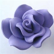 ROSE IMIT.FIMO 20x40MM VIOLA