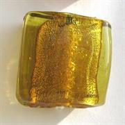 VETRO C/ARG. QUADRATO MM19 ORO