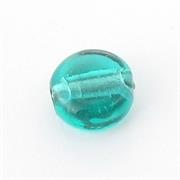 VETRO C/ARG. TONDO MM14 BLU ZIRCONE