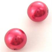 PERLE VETRO CERATO MM8 ROSSO