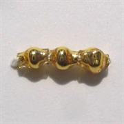 PERLE VETRO SOFFIATO MM.3 ORO II QUAL.(V)