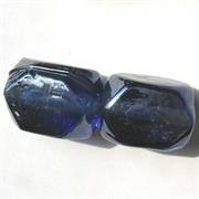 CUBETTO VETRO IRIDATO ZAFFIRO