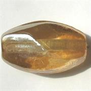 OLIVETTA VETRO IRIDATO TOPAZIO